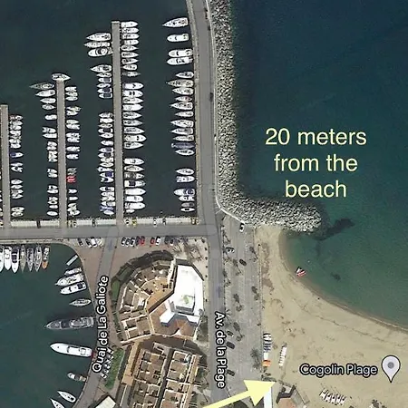 Апартаменты Entre Le Port Et La Plage, Golfe De Saint Tropez Коголин